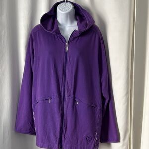 Stylish Purple Women's Active Wear Jacket
